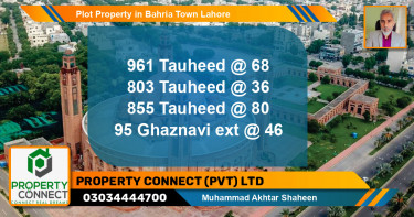 Residential Plot for Sale in Bahria Town, Lahore - (BP-57382)