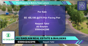 Residential Plot for Sale in Bahria Town, Lahore - (BP-57478)