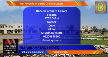 Residential Plot for Sale in Bahria Orchard, Lahore - (BP-57605)