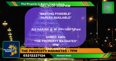 Residential Plot for Sale in Bahria Town, Lahore - (BP-57669)