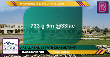 Residential Plot for Sale in Bahria Orchard, Lahore - (BP-57704)