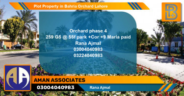 Residential Plot for Sale in Bahria Orchard, Lahore - (BP-57759)