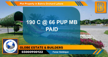 Residential Plot for Sale in Bahria Orchard, Lahore - (BP-57996)