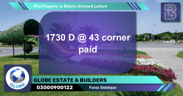 Residential Plot for Sale in Bahria Orchard, Lahore - (BP-57998)