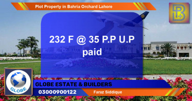 Residential Plot for Sale in Bahria Orchard, Lahore - (BP-58000)