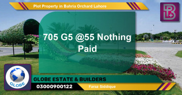 Residential Plot for Sale in Bahria Orchard, Lahore - (BP-58004)