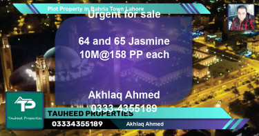 Residential Plot for Sale in Bahria Town, Lahore - (BP-58024)