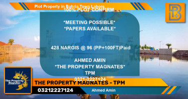 Residential Plot for Sale in Bahria Town, Lahore - (BP-58029)