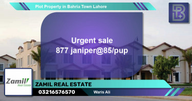 Residential Plot for Sale in Bahria Town, Lahore - (BP-58032)