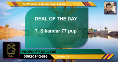 Residential Plot for Sale in Bahria Town, Lahore - (BP-58047)