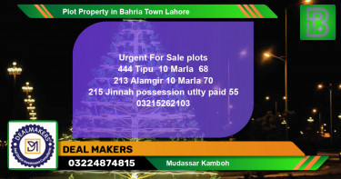 Residential Plot for Sale in Bahria Town, Lahore - (BP-58136)