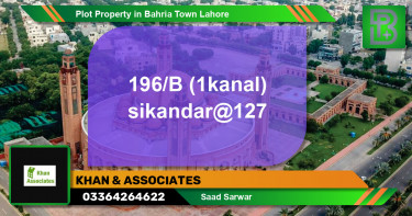 Residential Plot for Sale in Bahria Town, Lahore - (BP-58217)