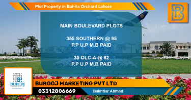 Residential Plot for Sale in Bahria Orchard, Lahore - (BP-58268)