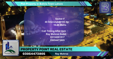 Residential Plot for Sale in Bahria Town, Lahore - (BP-58340)