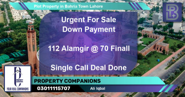 Residential Plot for Sale in Bahria Town, Lahore - (BP-58343)