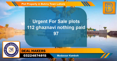 Residential Plot for Sale in Bahria Town, Lahore - (BP-58400)