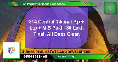 Residential Plot for Sale in Bahria Town, Lahore - (BP-58426)