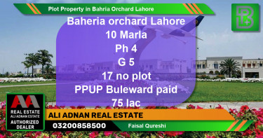 Residential Plot for Sale in Bahria Orchard, Lahore - (BP-58481)