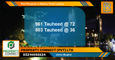 Residential Plot for Sale in Bahria Town, Lahore - (BP-58561)