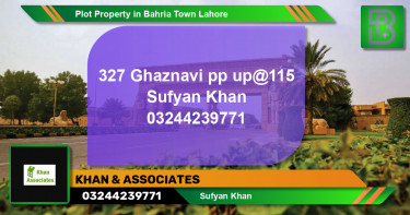 Residential Plot for Sale in Bahria Town, Lahore - (BP-58572)