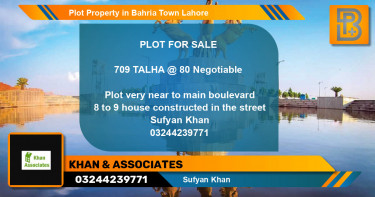 Residential Plot for Sale in Bahria Town, Lahore - (BP-58573)