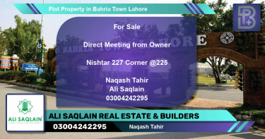 Residential Plot for Sale in Bahria Town, Lahore - (BP-58612)