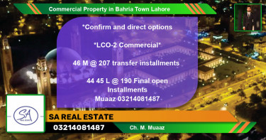Commercial Property for Sale in Bahria Town, Lahore - (BP-58622)