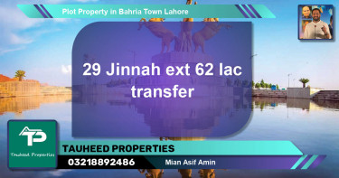 Residential Plot for Sale in Bahria Town, Lahore - (BP-58632)
