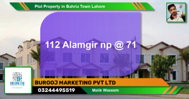 Residential Plot for Sale in Bahria Town, Lahore - (BP-58649)