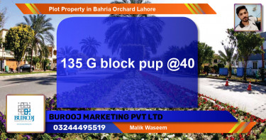 Residential Plot for Sale in Bahria Orchard, Lahore - (BP-58654)