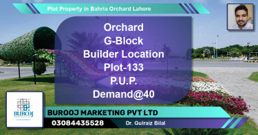 Residential Plot for Sale in Bahria Orchard, Lahore - (BP-58667)