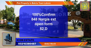 Residential Plot for Sale in Bahria Town, Lahore - (BP-58682)