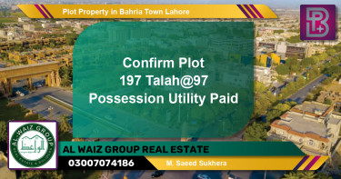 Residential Plot for Sale in Bahria Town, Lahore - (BP-58701)