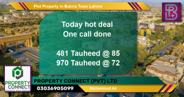 Residential Plot for Sale in Bahria Town, Lahore - (BP-58732)