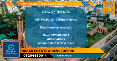Residential Plot for Sale in Bahria Town, Lahore - (BP-58795)