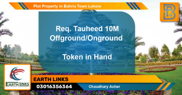 Residential Plot for Sale in Bahria Town, Lahore - (BP-58901)