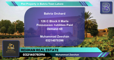 Residential Plot for Sale in Bahria Town, Lahore - (BP-58982)