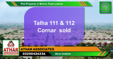 Residential Plot for Sale in Bahria Town, Lahore - (BP-58997)