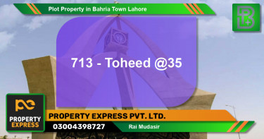 Residential Plot for Sale in Bahria Town, Lahore - (BP-59032)