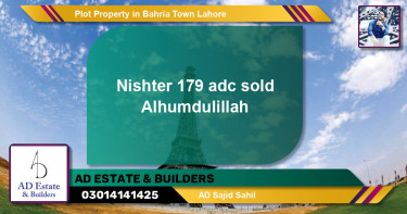 Residential Plot for Sale in Bahria Town, Lahore - (BP-59186)