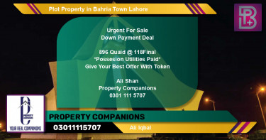 Residential Plot for Sale in Bahria Town, Lahore - (BP-59214)