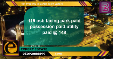 Residential Plot for Sale in Bahria Town, Lahore - (BP-59238)