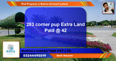 Residential Plot for Sale in Bahria Orchard, Lahore - (BP-59272)