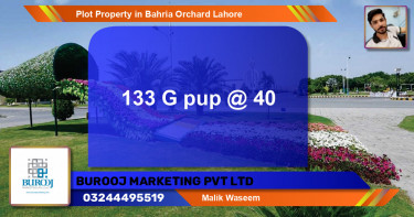 Residential Plot for Sale in Bahria Orchard, Lahore - (BP-59280)