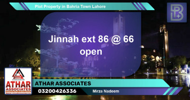 Residential Plot for Sale in Bahria Town, Lahore - (BP-59294)