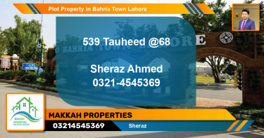 Residential Plot for Sale in Bahria Town, Lahore - (BP-59304)