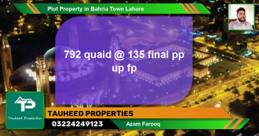 Residential Plot for Sale in Bahria Town, Lahore - (BP-59424)
