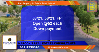 Residential Plot for Sale in Bahria Town, Lahore - (BP-59428)