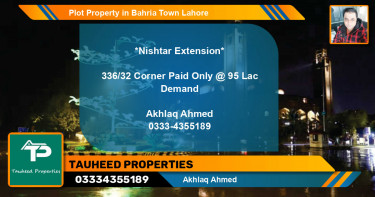 Residential Plot for Sale in Bahria Town, Lahore - (BP-59506)