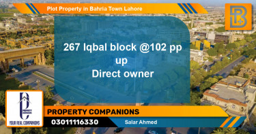Residential Plot for Sale in Bahria Town, Lahore - (BP-59520)